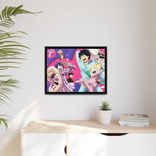 Load image into Gallery viewer, Blue Exorcist Canvas Framed Art Print
