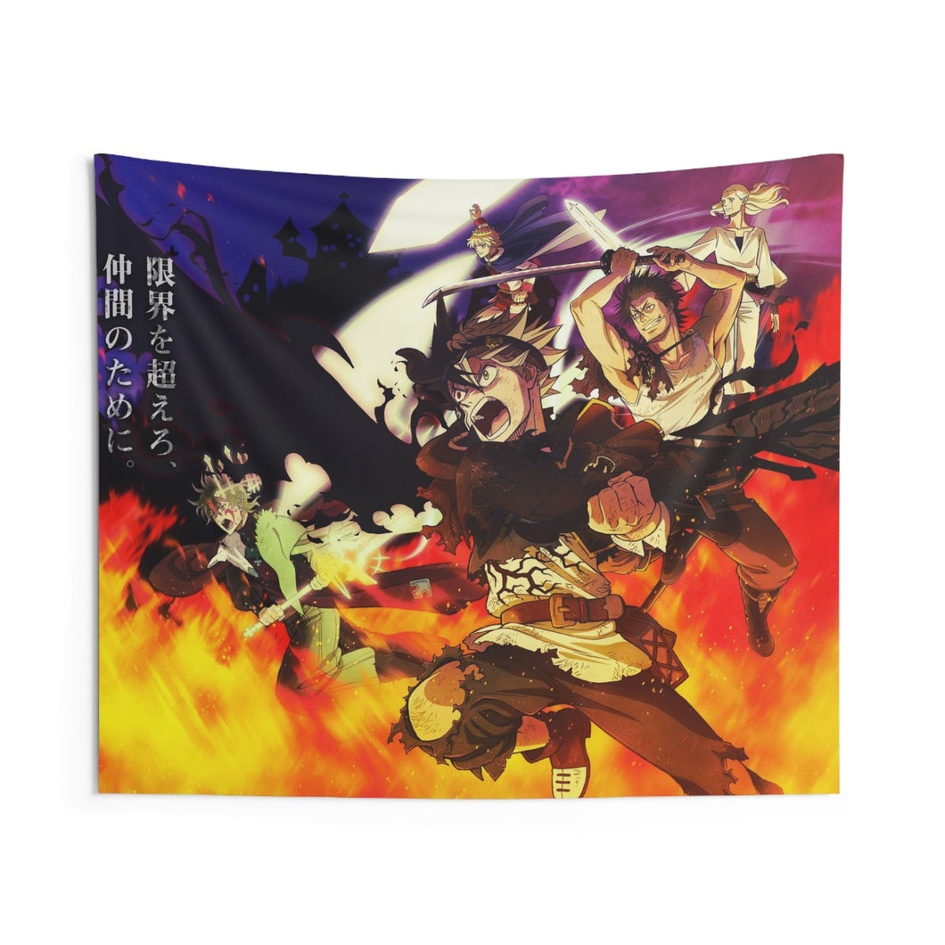 Anime Black Clover Indoor Wall Tapestry
