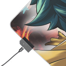 Load image into Gallery viewer, My Hero Academia Izuku Midoriya RGB LED Mouse Pad (Desk Mat)
