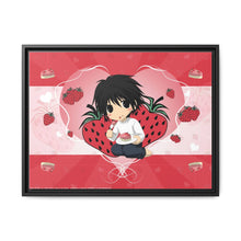 Load image into Gallery viewer, strawberries Canvas Framed Art Print
