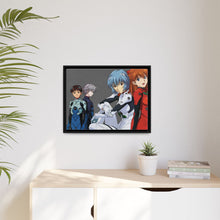 Load image into Gallery viewer, Anime Neon Genesis Evangelion Canvas Framed Art Print
