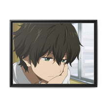 Load image into Gallery viewer, Hōtarō Oreki  Face Canvas Framed Art Print

