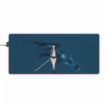 Load image into Gallery viewer, Black Rock Shooter RGB LED Mouse Pad (Desk Mat)
