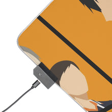 Load image into Gallery viewer, Daichi Sawamura Kei Tsukishima Shōyō Hinata Tadashi Yamaguchi and Yū Nishinoya RGB LED Mouse Pad (Desk Mat)
