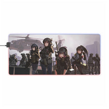 Load image into Gallery viewer, Girls armed with firearms RGB LED Mouse Pad (Desk Mat)
