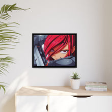 Load image into Gallery viewer, Fairy Tail Erza Scarlet Canvas Framed Art Print
