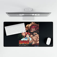 Load image into Gallery viewer, Baki The Grappler Mouse Pad (Desk Mat)

