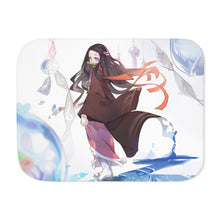 Load image into Gallery viewer, Anime Demon Slayer: Kimetsu no Yaiba Sherpa Blanket
