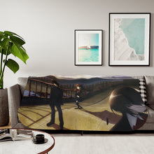 Load image into Gallery viewer, Mei,Kouichi and Izumi Sherpa Blanket
