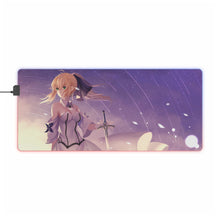 Load image into Gallery viewer, Fate/Grand Order Saber, Saber Lily RGB LED Mouse Pad (Desk Mat)
