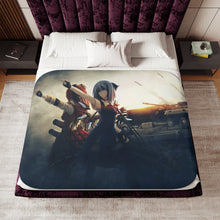 Load image into Gallery viewer, Anime Touhou Sherpa Blanket
