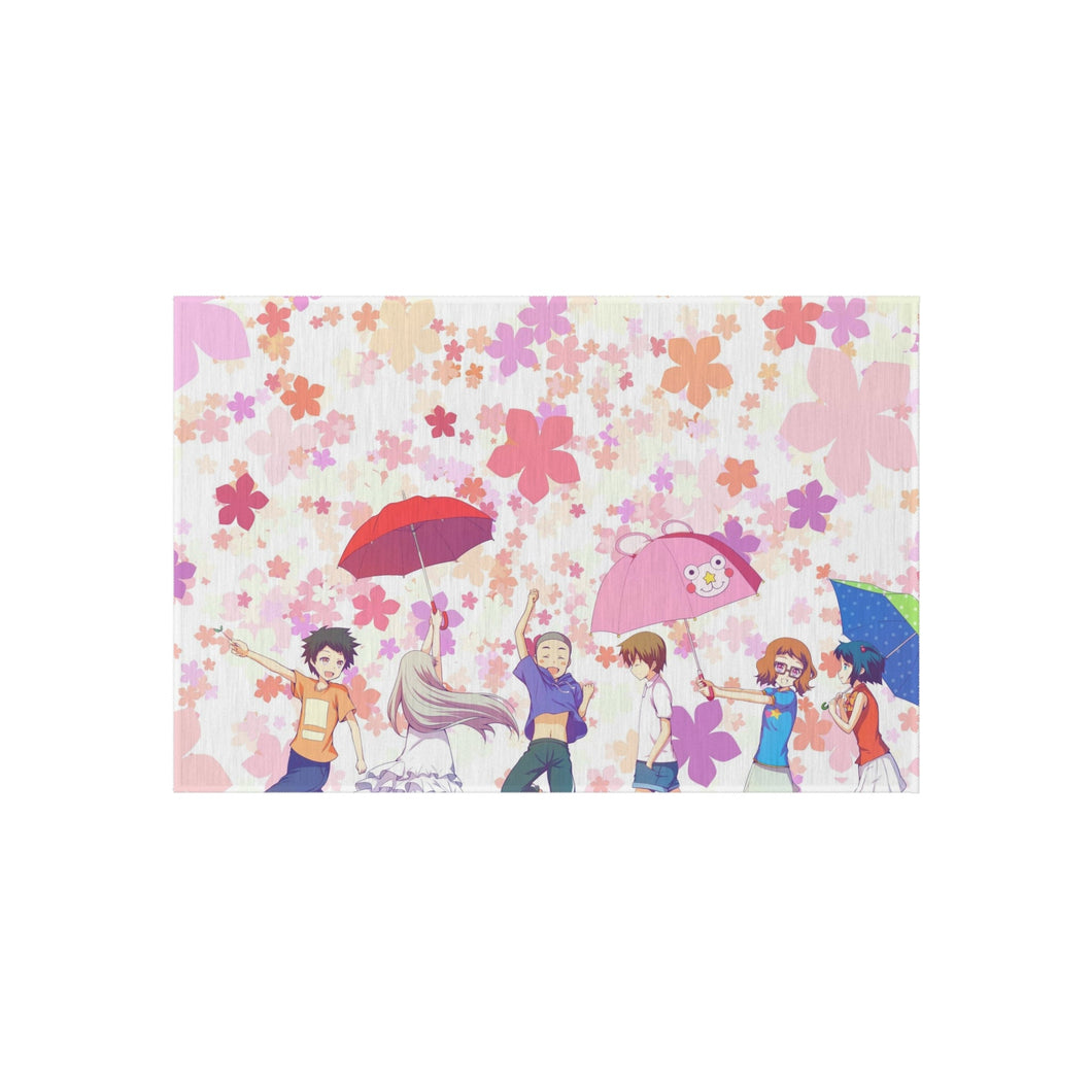 Anohana Meiko Honma, Jinta Yadomi, Naruko Anjou, Tetsudou Hisakawa, Chiriko Tsurumi Rug