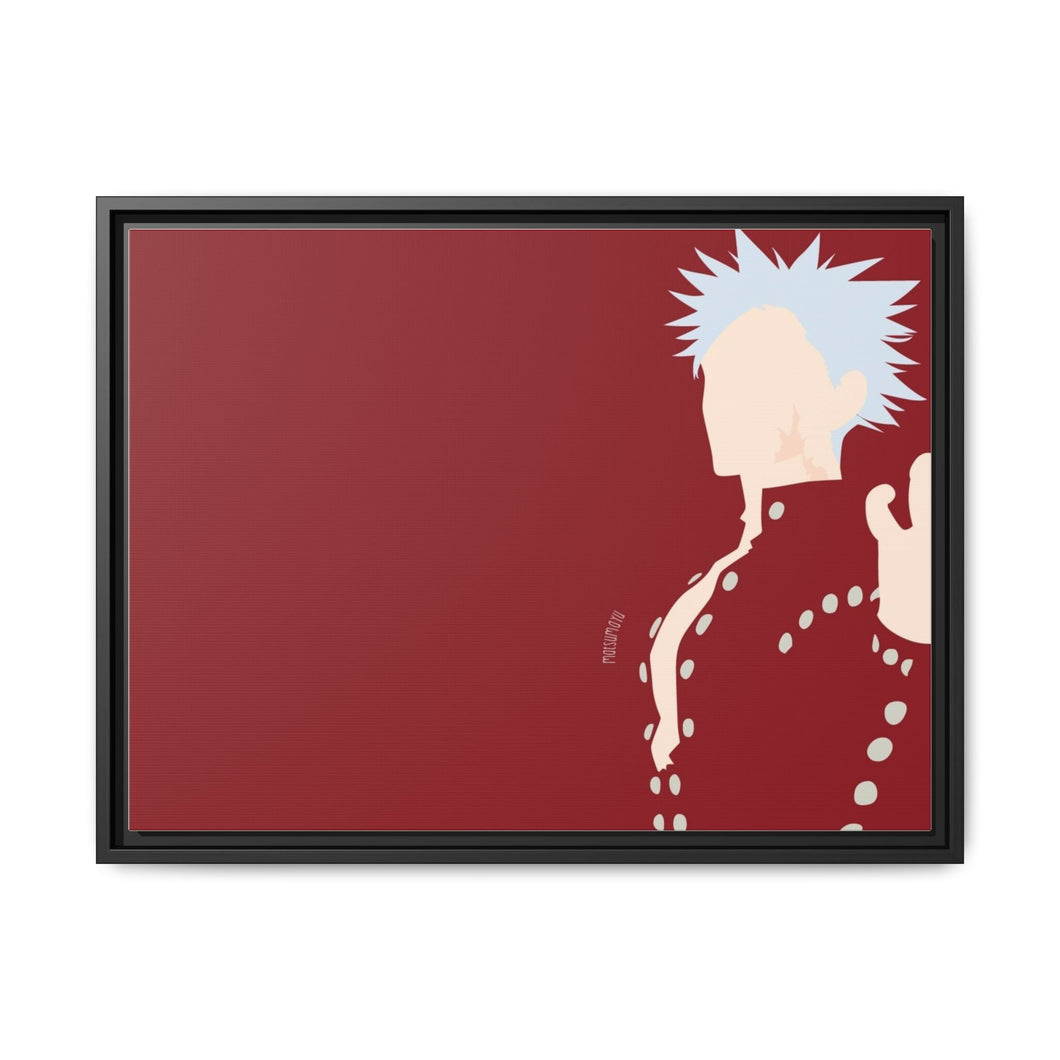 The Seven Deadly Sins Canvas Framed Art Print