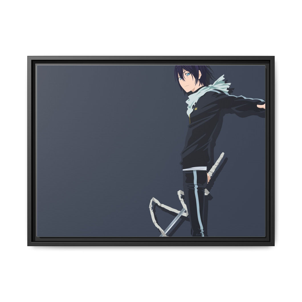 Noragami Yato, Noragami Canvas Framed Art Print