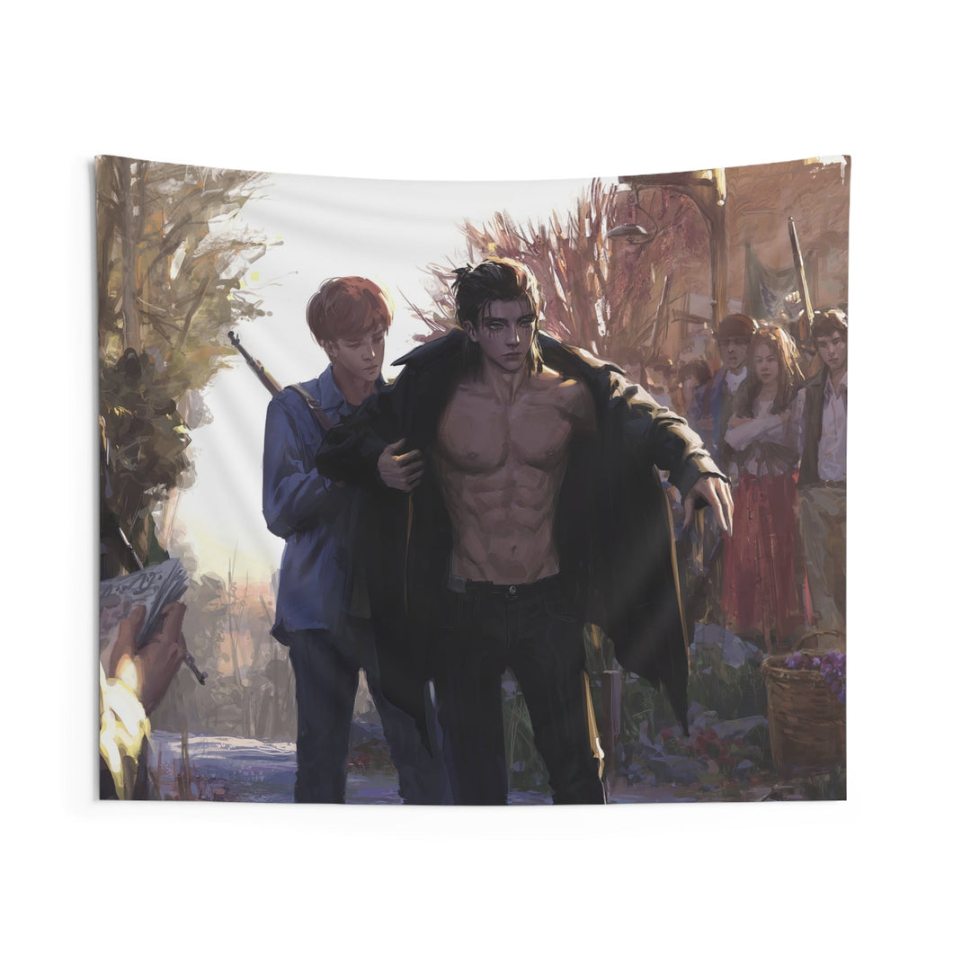 Anime Attack On Titan Indoor Wall Tapestry