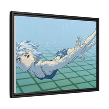 Load image into Gallery viewer, Neon Genesis Evangelion Rei Ayanami Canvas Framed Art Print
