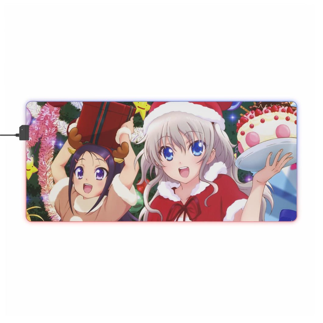 Charlotte Nao Tomori, Ayumi Otosaka RGB LED Mouse Pad (Desk Mat)