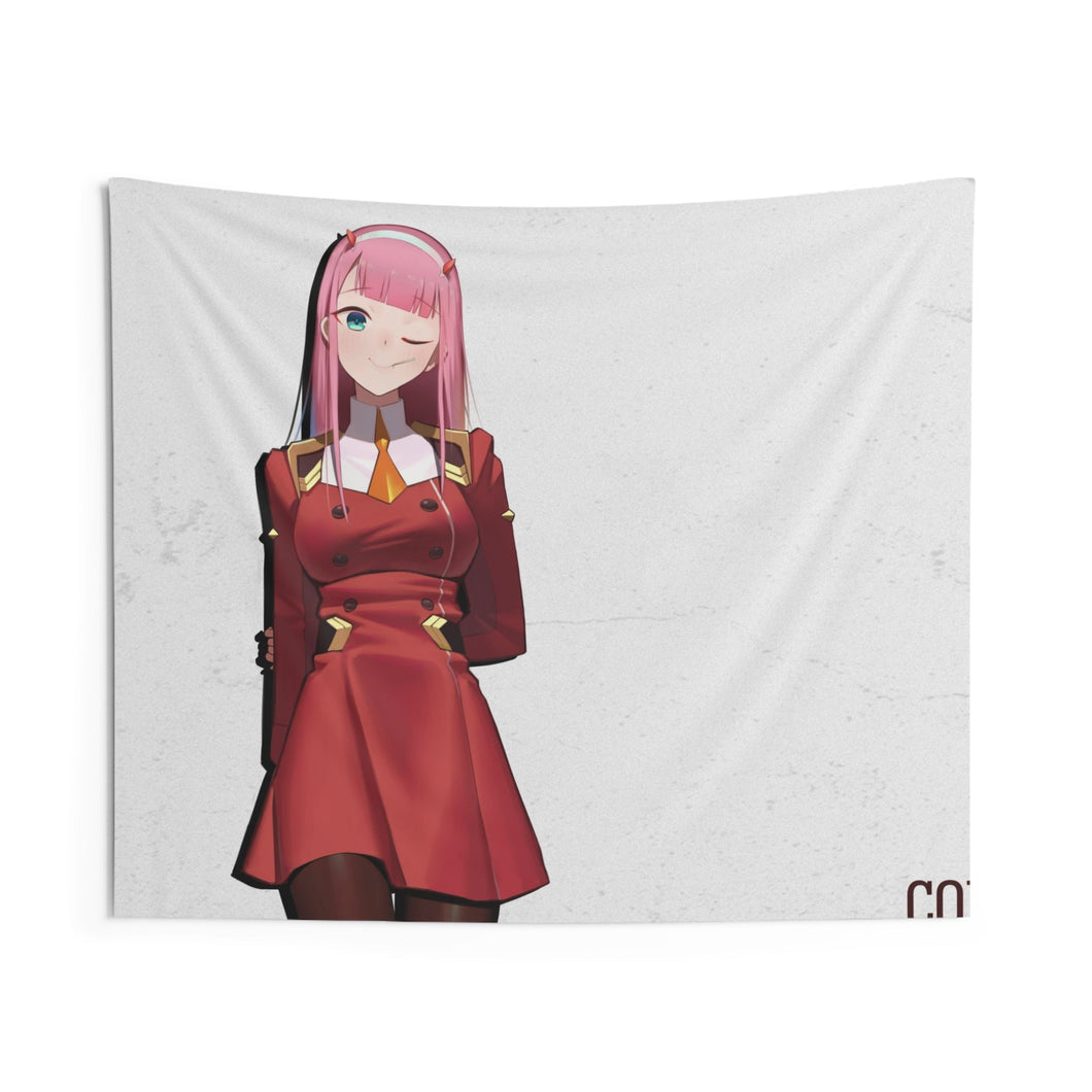 Zero Two Indoor Wall Tapestry