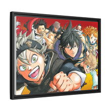 Load image into Gallery viewer, Black Clover Asta, Noelle Silva, Yuno, Yami Sukehiro, Luck Voltia Canvas Framed Art Print
