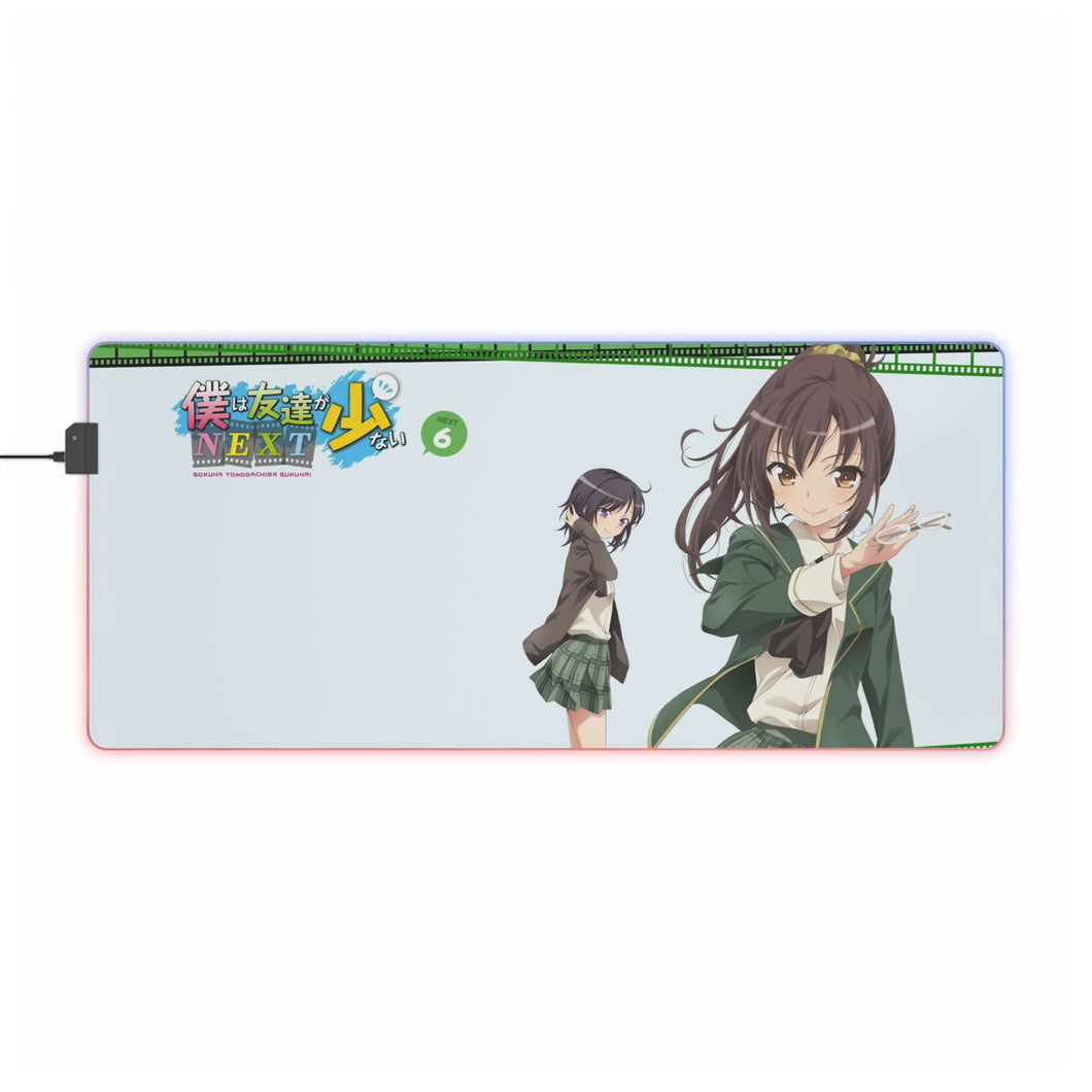 Boku Wa Tomodachi Ga Sukunai Yozora Mikazuki RGB LED Mouse Pad (Desk Mat)