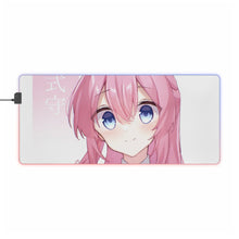 Load image into Gallery viewer, Shikimori's Not Just A Cutie RGB LED Mouse Pad (Desk Mat)

