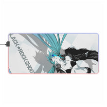 Load image into Gallery viewer, Black Rock Shooter RGB LED Mouse Pad (Desk Mat)
