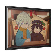 Load image into Gallery viewer, Fukuzawa Yukichi &amp; Ranpo Edogawa Canvas Framed Art Print
