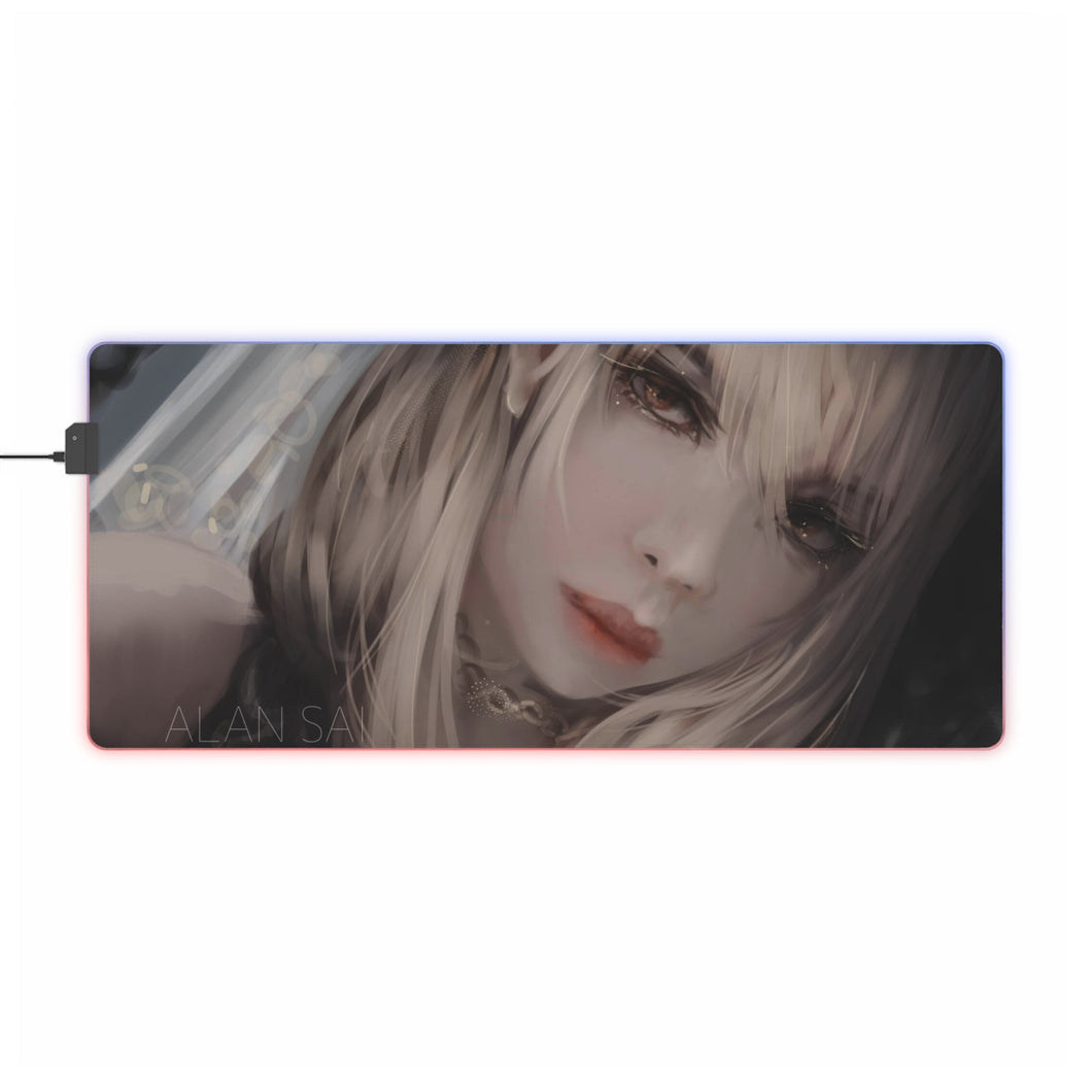 Death Note Misa Amane RGB LED Mouse Pad (Desk Mat)