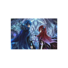 Load image into Gallery viewer, Fairy Tail Erza Scarlet, Jellal Fernandes Rug
