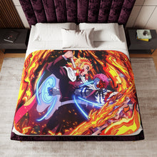 Load image into Gallery viewer, Demon Slayer: Kimetsu no Yaiba Sherpa Blanket
