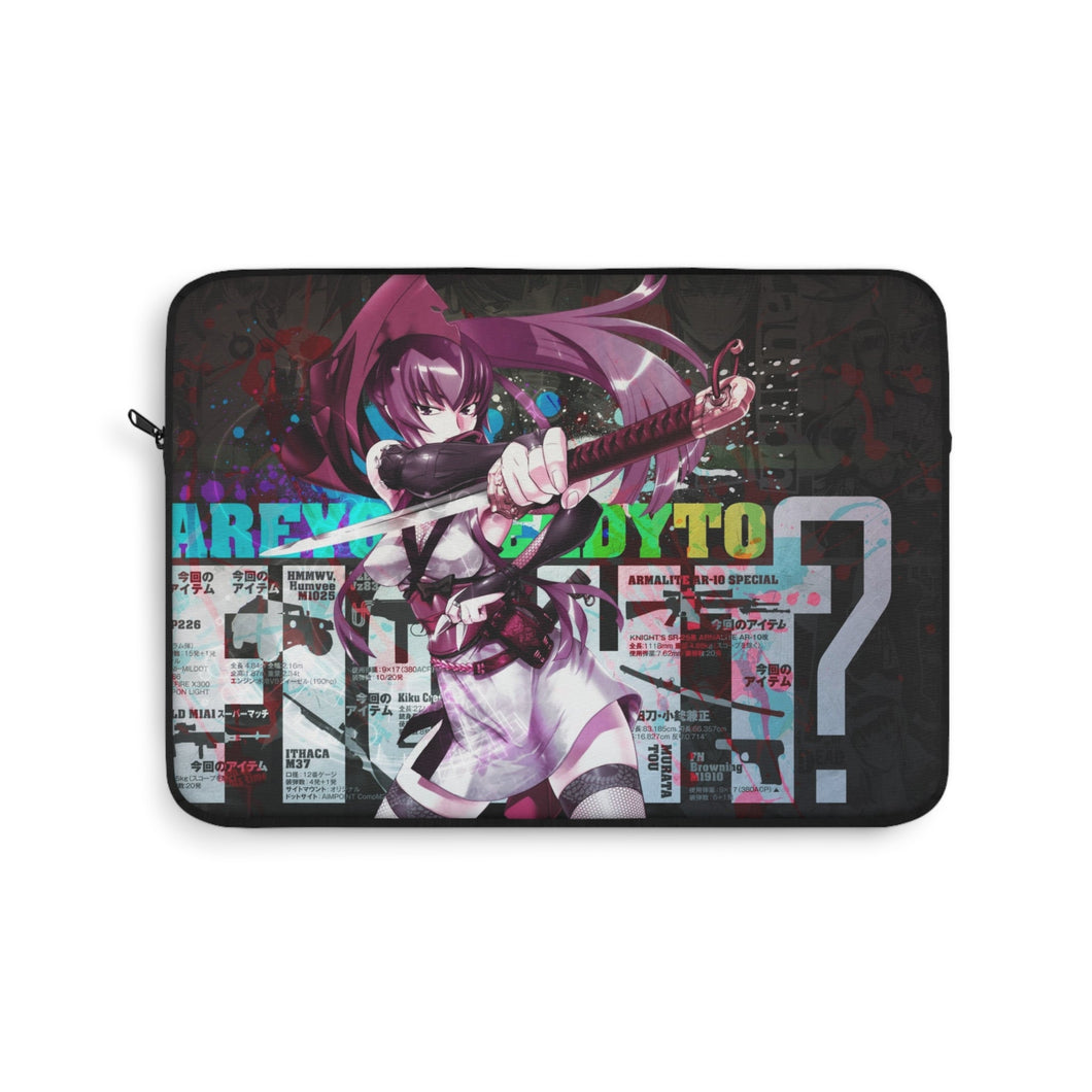 Anime Highschool Of The Dead Laptop Sleeve