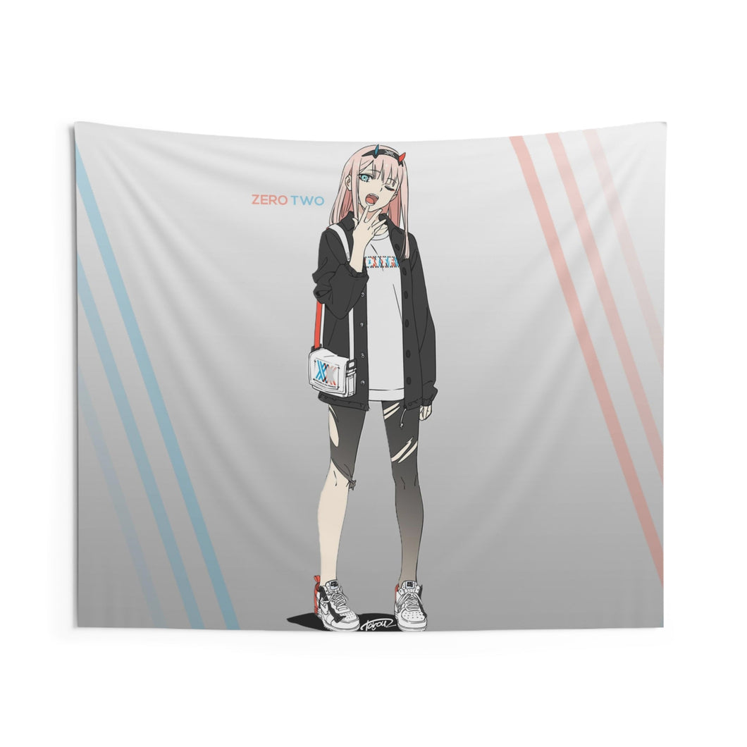 Casual Zero Two Indoor Wall Tapestry