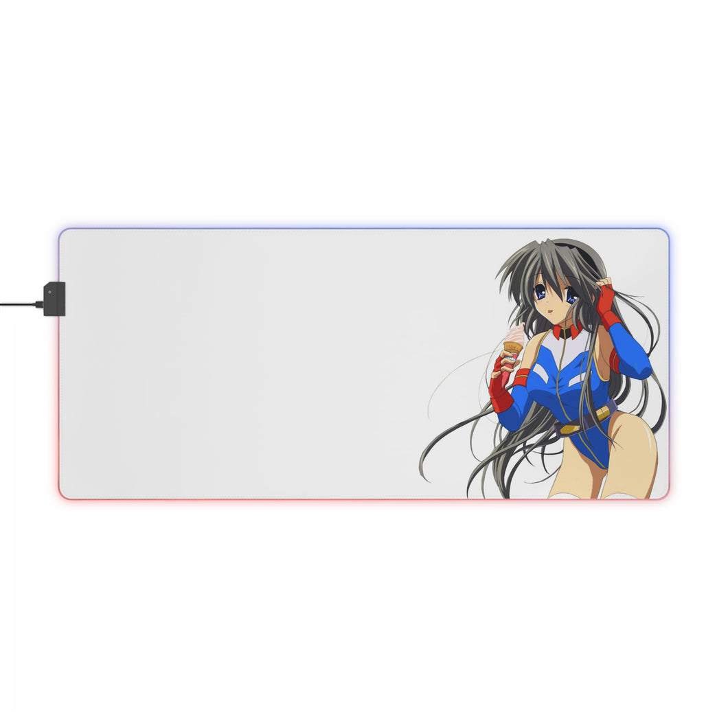 Clannad Tomoyo Sakagami RGB LED Mouse Pad (Desk Mat)