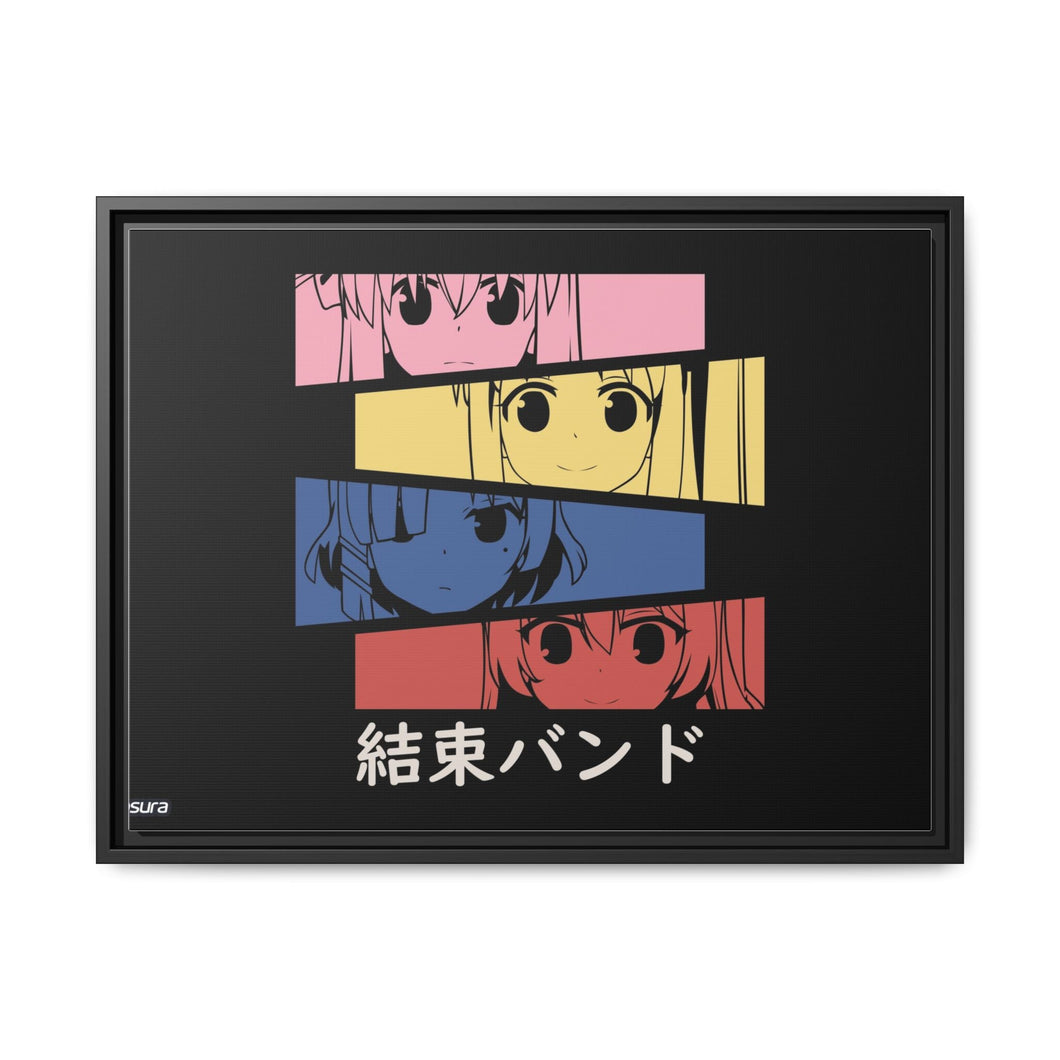 Bocchi the Rock Canvas Framed Art Print
