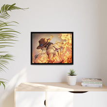 Load image into Gallery viewer, Portgas D. Ace Canvas Framed Art Print
