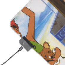 Load image into Gallery viewer, Cowboy Bebop RGB LED Mouse Pad (Desk Mat)
