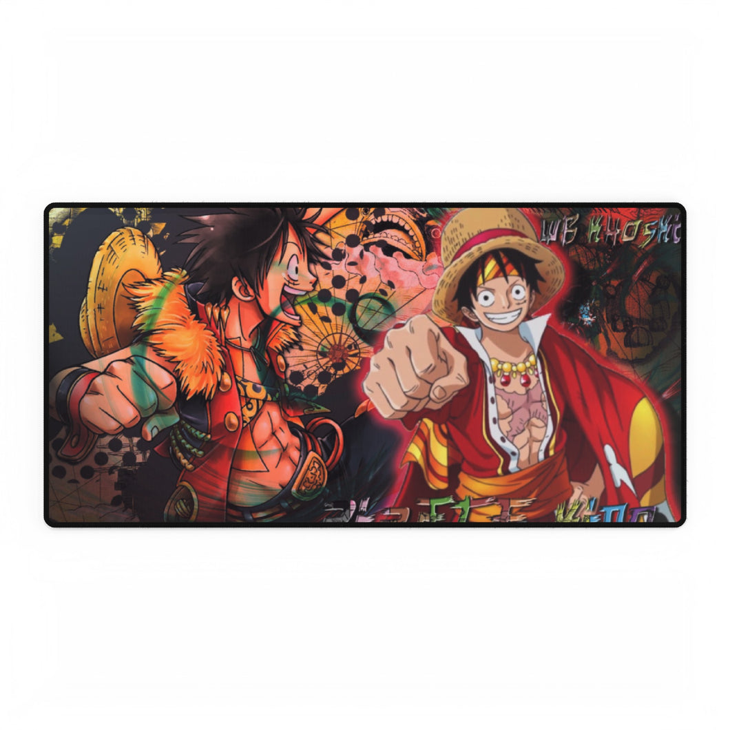 Pirate King Monkeyy D. Luffy by WB KHOSKI Mouse Pad (Desk Mat)