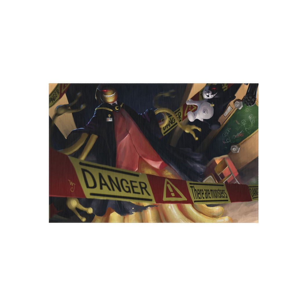 Assassination Classroom + Danganronpa Rug