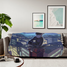 Load image into Gallery viewer, Mob Psycho 100 Shigeo Kageyama Sherpa Blanket
