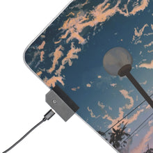 Load image into Gallery viewer, Anime Sunset RGB LED Mouse Pad (Desk Mat)
