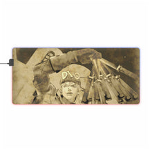 Load image into Gallery viewer, Anime Jojo's Bizarre Adventure RGB LED Mouse Pad (Desk Mat)
