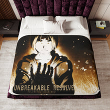 Load image into Gallery viewer, Anime FullMetal Alchemist Sherpa Blanket
