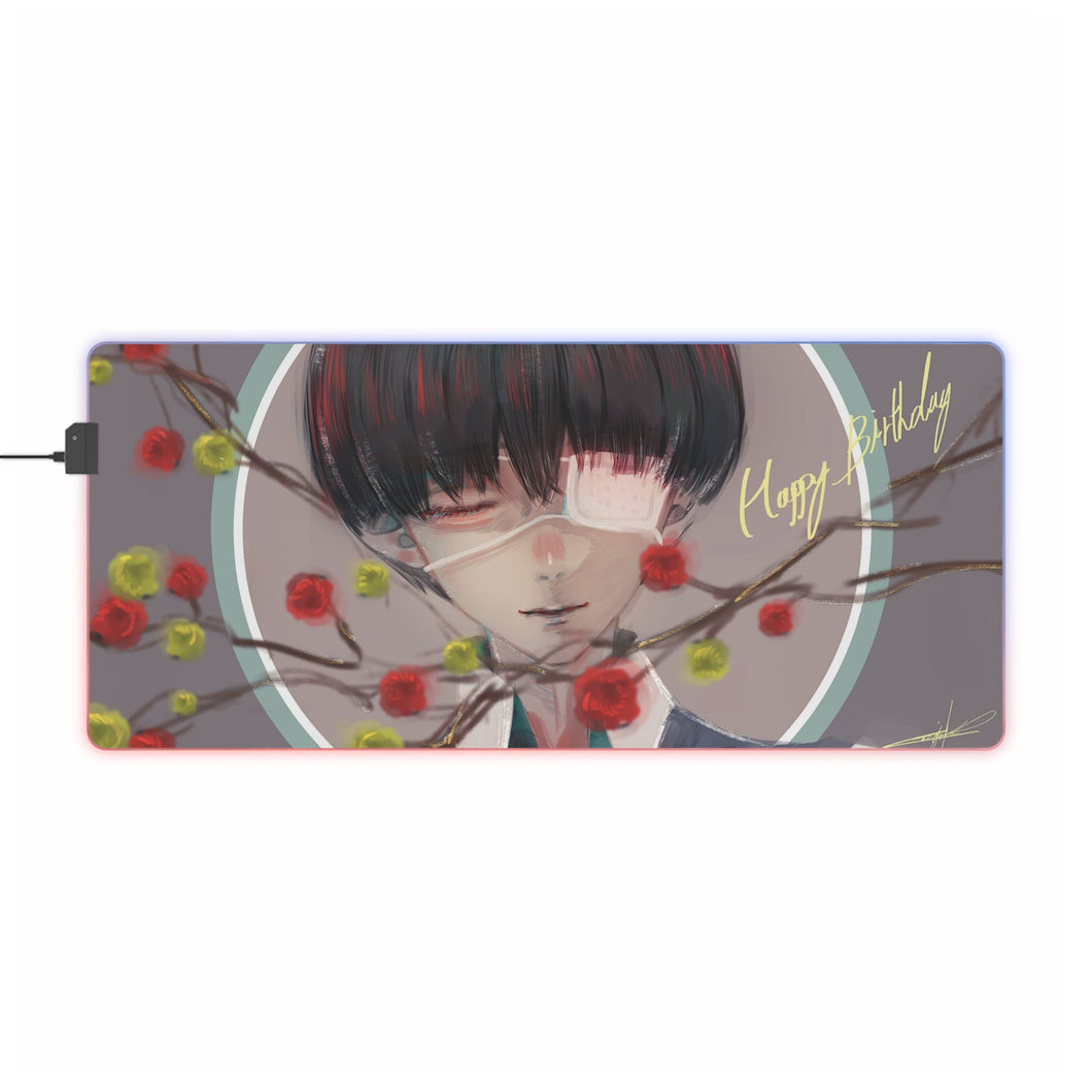 Anime Tokyo Ghoul RGB LED Mouse Pad (Desk Mat)