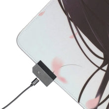 Load image into Gallery viewer, Eru Chitanda Smiling RGB LED Mouse Pad (Desk Mat)
