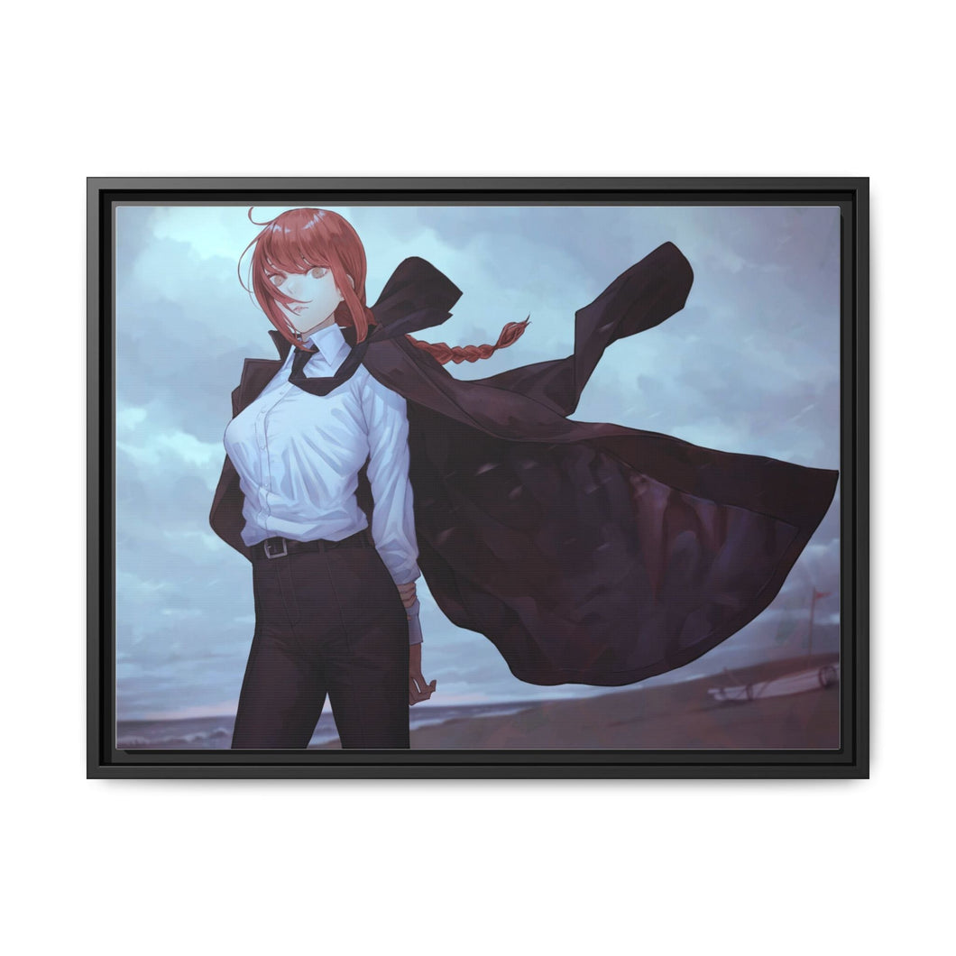 Anime Chainsaw Man Canvas Framed Art Print
