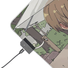 Load image into Gallery viewer, Kagura, Okita Sougo RGB LED Mouse Pad (Desk Mat)
