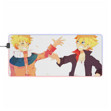 Load image into Gallery viewer, Boruto RGB LED Mouse Pad (Desk Mat)
