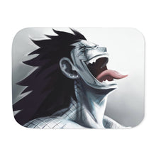 Load image into Gallery viewer, Fairy Tail Gajeel Redfox Sherpa Blanket
