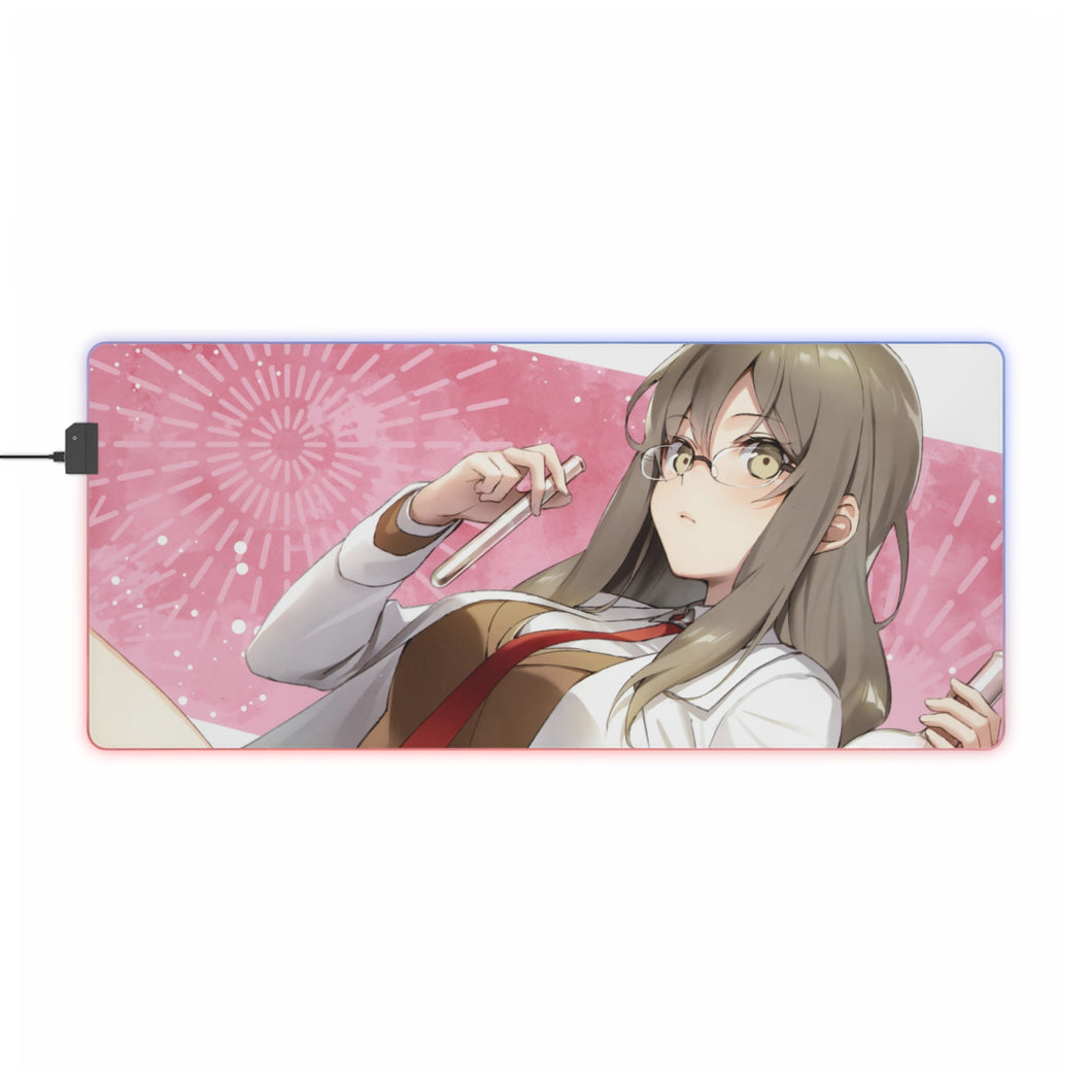 Rascal Does Not Dream of Bunny Girl Senpai Rio Futaba RGB LED Mouse Pad (Desk Mat)