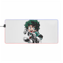 Load image into Gallery viewer, My Hero Academia Izuku Midoriya RGB LED Mouse Pad (Desk Mat)
